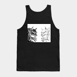 Twin Werewolves Tank Top